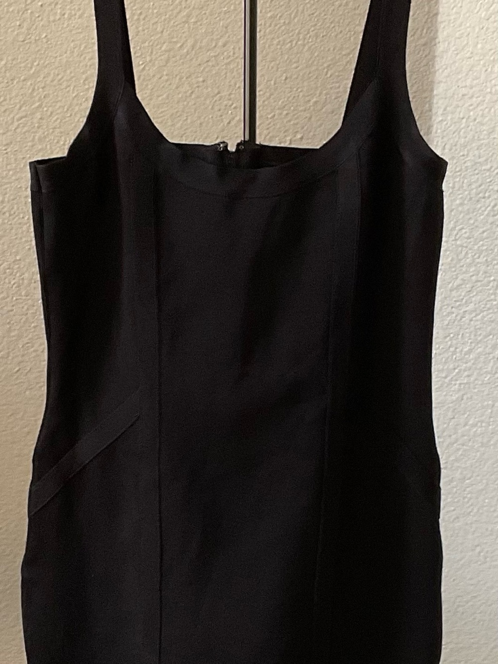 Guess Black Strapless Sheath Dress
